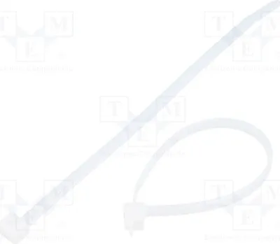 Produktbild von 100x Kabelbinder natürlich W: 4,6mm 225N L: 150mm UL94V-2 111-05819 Kabelbinder