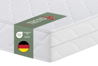 Produktbild von Badenia Trendline BT 100 Roll-Komfortmatratze, Härtegrad 3, 90 x 200 cm, weiß, Ö