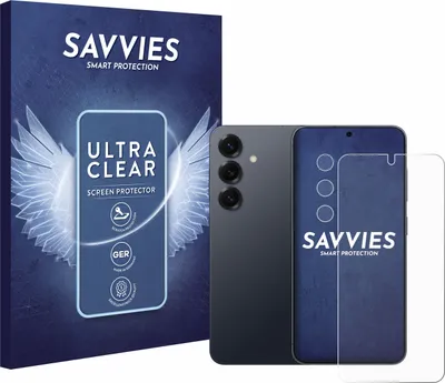 Produktbild von 18x Für Samsung Galaxy S25 (Display+Kamera) Schutzfolie Savvies Displayschutz Display Schutz Folie Klar Transparent