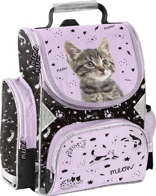 Produktbild von Mega Schulset XXL – Katze 10 -teiliges Schulranzen-Set Für Jungen & Mädchen Kätzchen