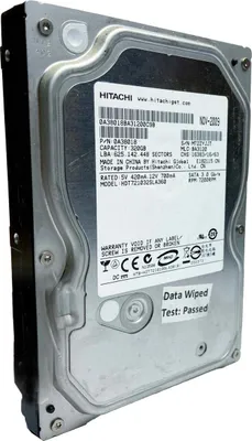 Produktbild von Hitachi 7K1000.B 320GB Deskstar, Serial ATA II, 320 GB, 3.5", 2,5 W, 2 A, 0 - 60 °C