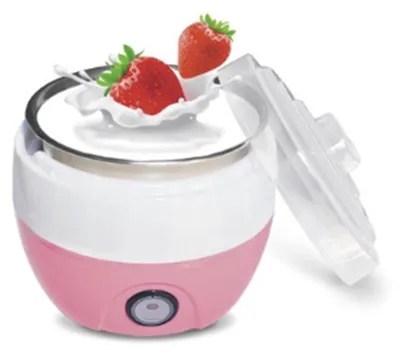 Produktbild von Joghurtbereiter 1 l, 15 W, Edelstahl, vollautomatische Joghurtmaschine für selbstgemachten Joghurt