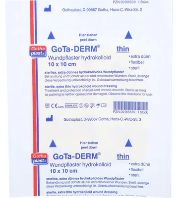 Image de Gotha-Derm Pansement hydrocolloïde 10cmx10cm, 1 pc PFL