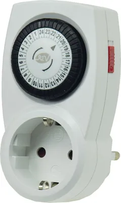 Produktbild von REV Minuterie, minuterie 24h avec sécurité-enfants, Weiß, CE, 230 V, 50 Hz