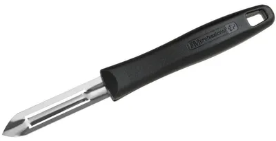 Immagine prodotto di FMprofessional Pelapatate per sbucciare verdura e frutta, pelaverdure in acciaio inox, dimensioni 18,5 cm