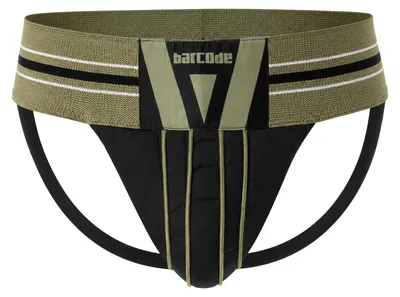 Produktbild von Barcode Berlin Jockstrap Loba Darkarmy/Black - Größe L