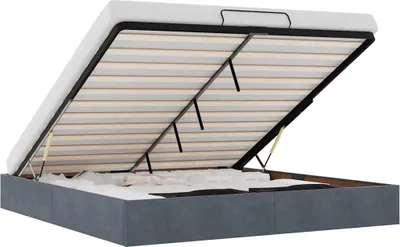 Produktbild von VidaXL 3310986, Grau, 280 kg, 2 m, 2,03 m, 23,5 cm, 2000 x 2000 mm