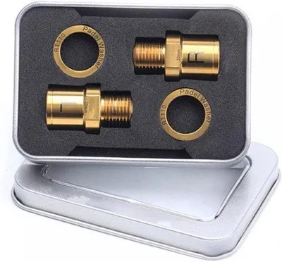 Produktbild von Famanu Pedalverlängerungen TC4 Titanlegierung - 20 mm