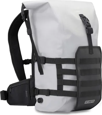 Image de FC-Moto Ever-ST Roll-Top 26 L sac à dos étanche, blanc