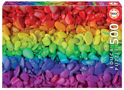 Obrázek produktu pro EDUCA - Puzzle - 500 barevnch kamen