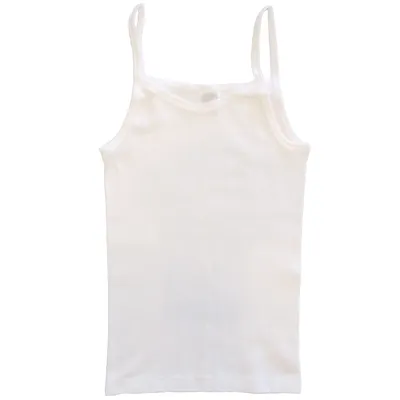 Produktbild von HERMKO 62460 2er Pack Mädchen Trägerhemd Funktionswäsche für Sport und Alltag, Farbe:weiß, Größe:140