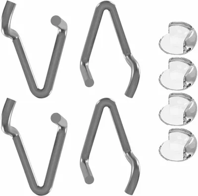 Productafbeelding van 4-Pack Hoogteverstellers voor Babybox - Gegalvaniseerd Staal Vervangingsversteller voor Meerdere Boxen