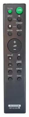 Produktbild von Ersatz Fernbedienung für Sony RMT-AH100U | HT-CT180 | SA-CT180