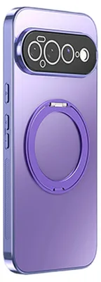 Immagine prodotto di Custodia per smartphone con magnete MagSafe, anello girevole a 360 gradi, protezione per fotocamera, compatibile con Google Pixel 11, realizzata in plastica