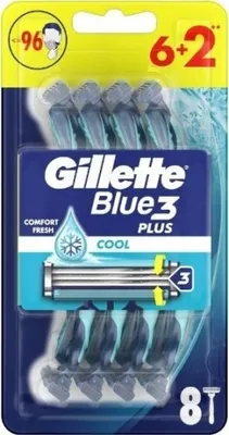 Immagine prodotto di Rasoi monouso Blue3 Cool 6+2 pz