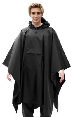 Image de Poncho de pluie multifonctionnel, imperméable, 3 en 1