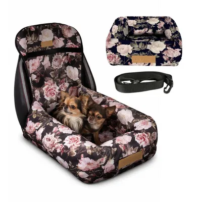 Produktbild von Haustiere Hund Auto Sitz Träger Korb – Hundetransporter – Kleintiertransporter - Hundebett-Träger