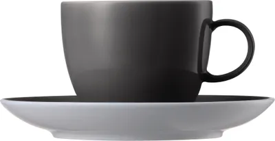 Produktbild von Kaffeetasse 2-tlg. - Sunny Day Grey / Grau - Thomas - 10850-408532-14740