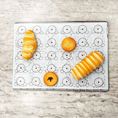 Obrázok produktu pre Šablóna na makrónky 42x29cm - Cakesicq
