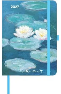 Image de teNeues Buchkalender 2027 Claude Monet, 16 x 22 cm, zwölf Meisterwerke, 4-sprachig