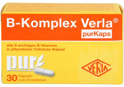 Zdjęcie produktu dla Kapsułki Verla B-Complex, 30 kapsułek