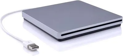 Produktbild von Laptop-DVD-Player – Tragbarer DVD-Player – 440 Gramm – Silber