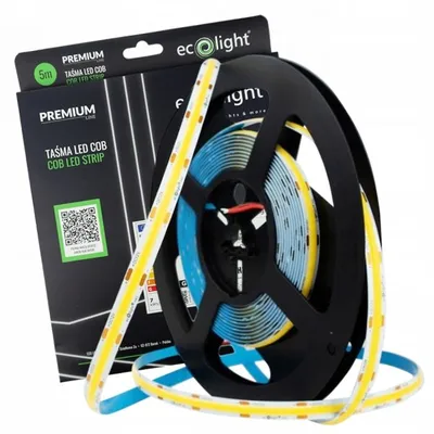 Immagine prodotto di Striscia LED 7W / 1mb 735lm 3000K 12V IP67 5m Eco Light EC61112
