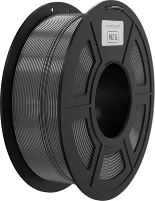 Zdjęcie produktu dla Filament PETG, 1,75 mm, filament do drukarek 3D, 1 kg, większa wytrzymałość, filament do druku 3D, kompatybilny z większością drukarek 3D typu FDM, takich jak Neptune 2/Neptune 3/Ender 3 i inne, dokładność wymiarowa +/- 0,02 mm – kolor srebrny