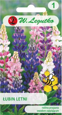 Produktbild von Saatgut Sommerlupine mieszanka 3g - W.Legutko