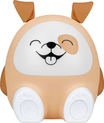 Obrázok produktu pre Bigben Interactive BTKIDSDOG, Digitálny budík, Béžová, Hnedá, Batérie, Lithium-ion (Li-ion), 8 h, 4 h