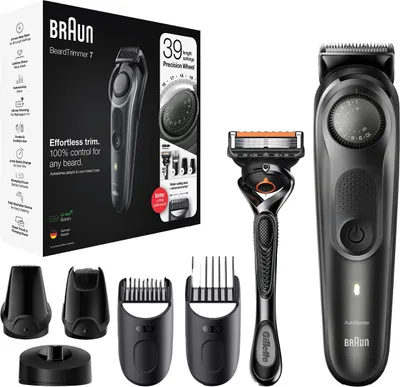 Zdjęcie produktu dla Trymer do brody Braun BeardTrimmer BT7340 czarny