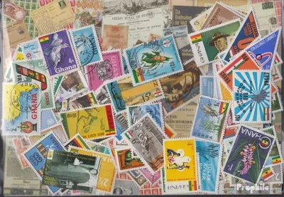 Produktbild von Briefmarken Ghana 200 verschiedene Marken