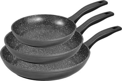 Produktbild von STONELINE®  Germany Pfannen-Set 3-teilig 20/24/28 | ohne Deckel
