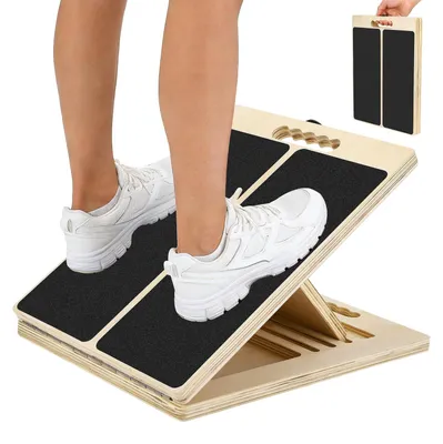 Productafbeelding van Professionele Houten Balansbord voor Fysiotherapie