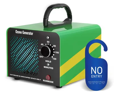 Productafbeelding van Fwiull ozongenerator O3, 65.000 mg/u, industriële ozonmachine – groen + oranje