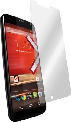 Produktbild von 2er-Pack PhoneNatic Glas-Folie klar  kompatibel mit Motorola Moto X - Panzerglas für Moto X
