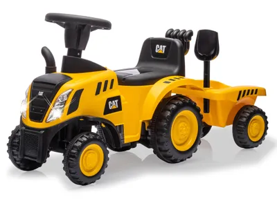 Produktbild von JAMARA Rutscher Caterpillar Traktor mit Anhänger gelb 2in1
