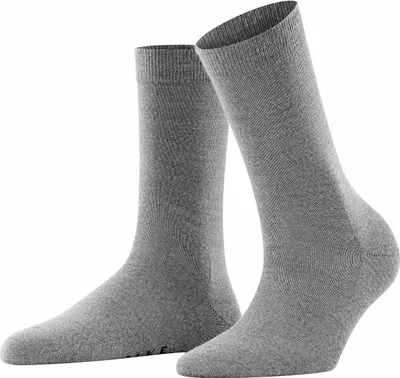 Produktbild von FALKE Softmerino Socken Damen light grey mel. 35-36