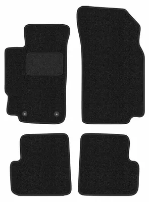 Produktbild von Velours-Fußmatten für Peugeot 406 1995-2004 (Limousine/Kombi) – 4-tlg, Anthrazit, passgenau – Wielganizator ANTHRA