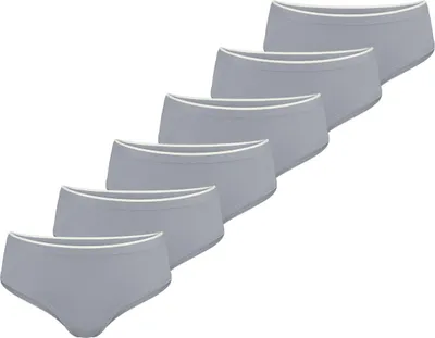 Produktbild von sloggi 6er Pack GO Sense Hipster Hipster im modernen puristischen Design, Super weich und komfortabel, Mit kleinem Heatseal Markenschriftzug über dem Beinabschluss
