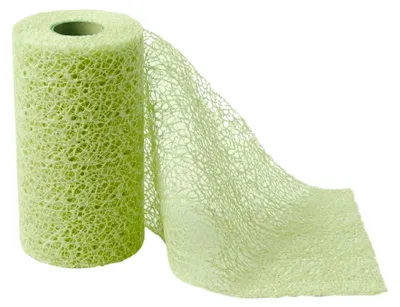 Produktbild von G.schmückt Tischband 25m Rolle, Tischläufer Dekoband zuschneidbar, Dekorative Tischdeko, Hellgrün Breite 30cm