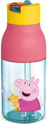 Image de Bouteille ECOZEN à double ouverture 420ml PEPPER PIG