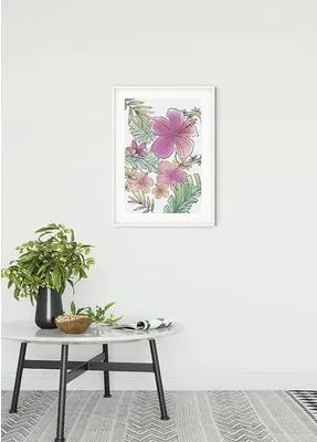 Produktbild von Kunstposter – Blumen von Ariel – 50 x 70 cm