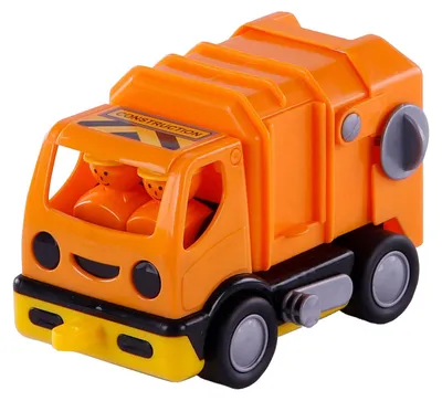 Image de Cavallino mein erster Müllwagen Orange, 19 cm