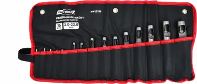 Produktbild von AWTOOLS Lederstanzen, 15 Stück