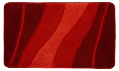 Produktbild von Kleine Wolke Badteppich OCEAN Granat 80 x 150 cm