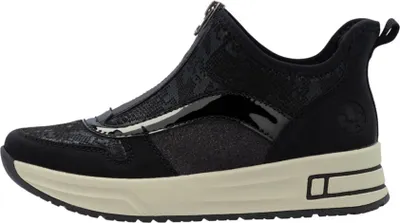 Obrázek produktu pro Dámské mokasíny Rieker black casual, velikost bot:42 EU