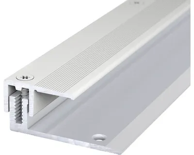 Produktbild von Abschlussprofil Aluminium Silber eloxiert 13x50x2700 mm
