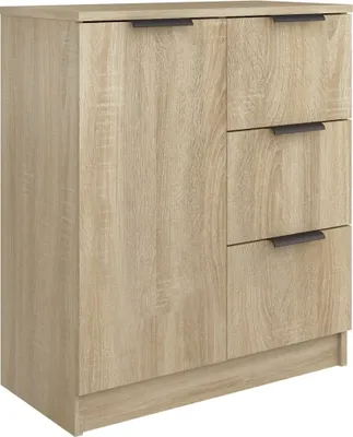 Zdjęcie produktu dla vidaXL Kredens dąb sonoma 60x30x70 cm materiał drewnopochodny