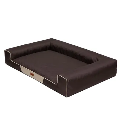 Immagine prodotto di Letto rettangolare per cani, divano con rivestimento removibile e impermeabile - L 80 x 55 cm